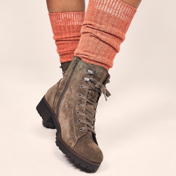 Crown Vintage Shoes - Crown Vintage Otter Ankle Combat Boots Size 8.5